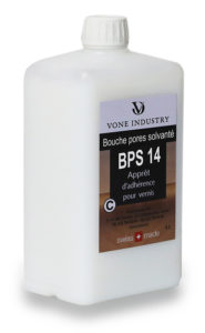 Bouche-pores solvanté pour béton ciré. Uniformise la surface et réduit les moirages.