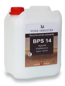 Bouche-pores solvanté pour béton ciré. Uniformise la surface et réduit les moirages.