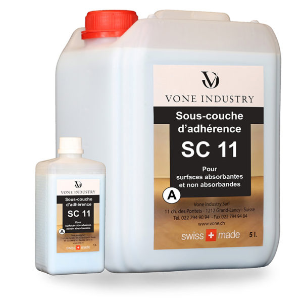 Sous couche adhérente pour les fonds poreux, plâtre, alba, ciment, placoplâtre