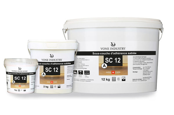 Sous couche adhérente pour les fonds non poreux, carrelage, pierre, marbre, stratifié. panneaux composites