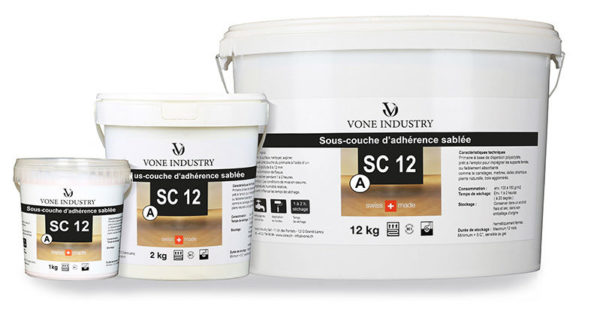 Sous couche adhérente pour les fonds non poreux, carrelage, pierre, marbre, stratifié. panneaux composites