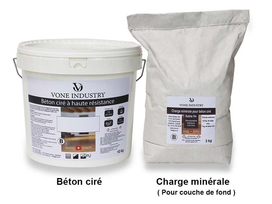 Béton ciré - fiche technique produit