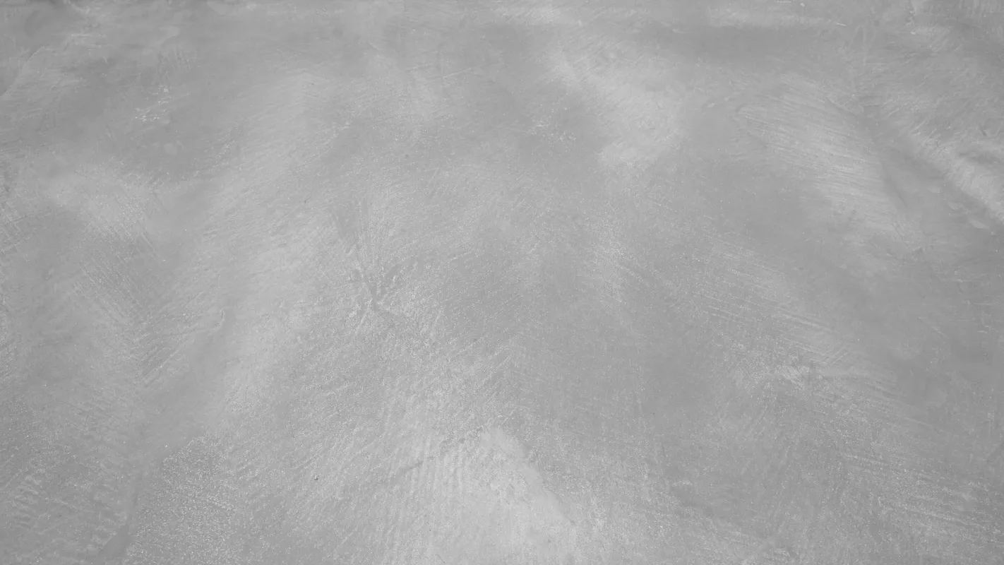 Echantillon de béton ciré présentant un aspect moiré